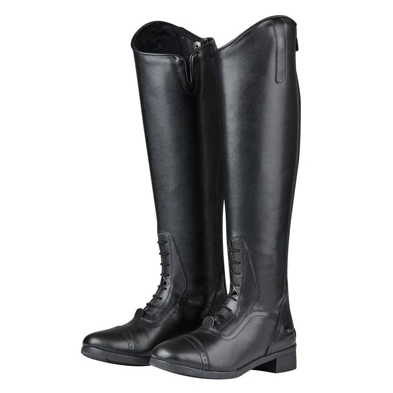 Saxon Women's Syntovia Tall Field Boots - Black 1 Saxon Women's Syntovia Tall Field Boots - Black