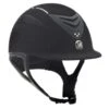 One K Defender Suede W/Swarovski Helmet - Black W/Clear Stones -Roeckl Sales Store 345741 800 800