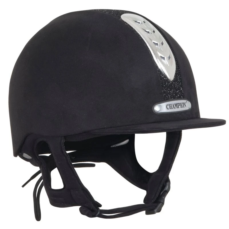 Champion X-Air Dazzle Plus Helmet - Black/Black Sparkle 1 Champion X-Air Dazzle Plus Helmet - Black/Black Sparkle