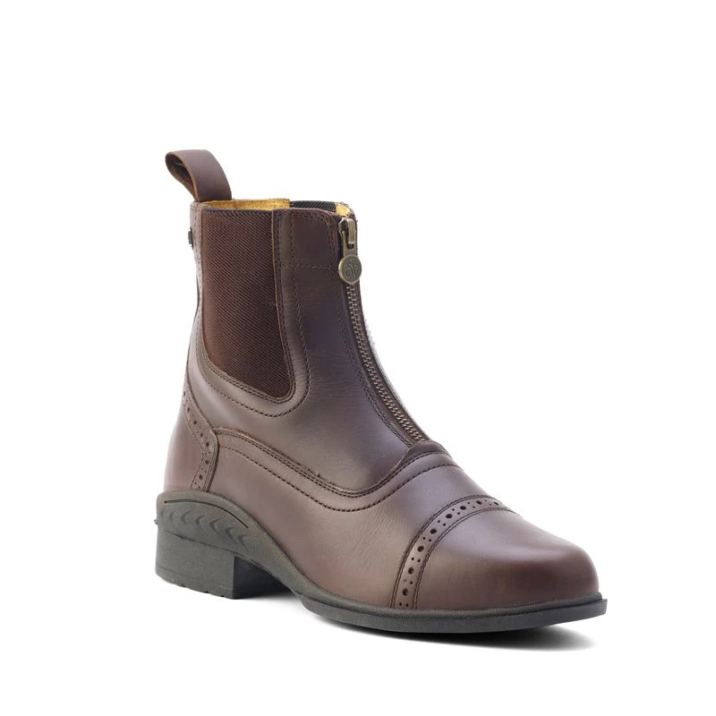 Ovation Kids' Tuscany Lace Paddock Boot - Brown 1 Ovation Kids' Tuscany Lace Paddock Boot - Brown