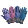 Ovation Cool Rider Gloves - Teal Horseshoes -Roeckl Sales Store 437755 800 800
