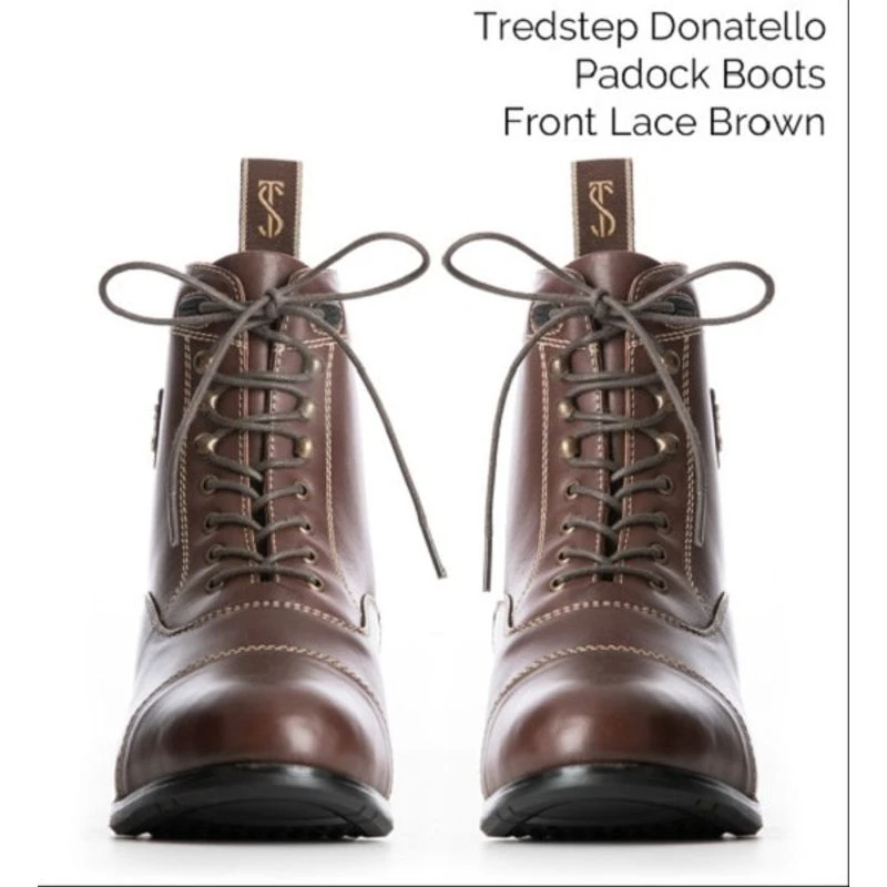 Tredstep Donatello Lace Paddock Boot - Brown 3 Tredstep Donatello Lace Paddock Boot - Brown - Image 3