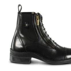 Horze Women's Highgate Paddock Boots - Black 6 Horze Women's Highgate Paddock Boots - Black -Roeckl Sales Store 586333 800 800