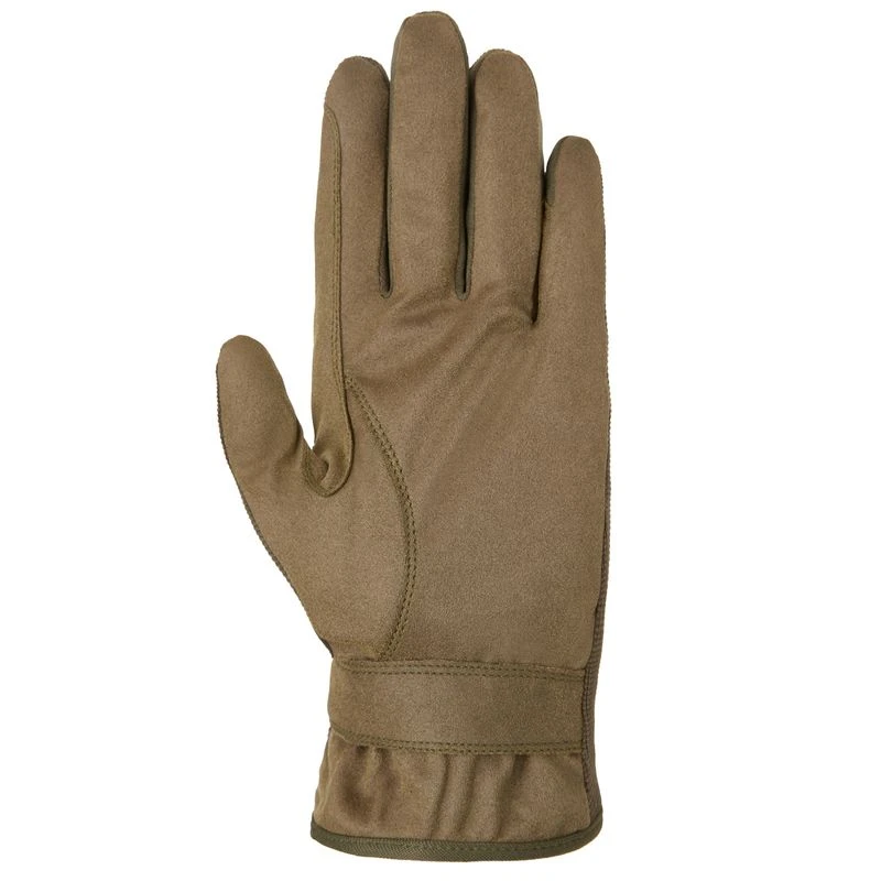 Horze Maya Winter Gloves - Dark Olive 3 Horze Maya Winter Gloves - Dark Olive - Image 3