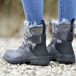Dublin Women's Boyn Boots - Grey -Roeckl Sales Store 597415 800 800