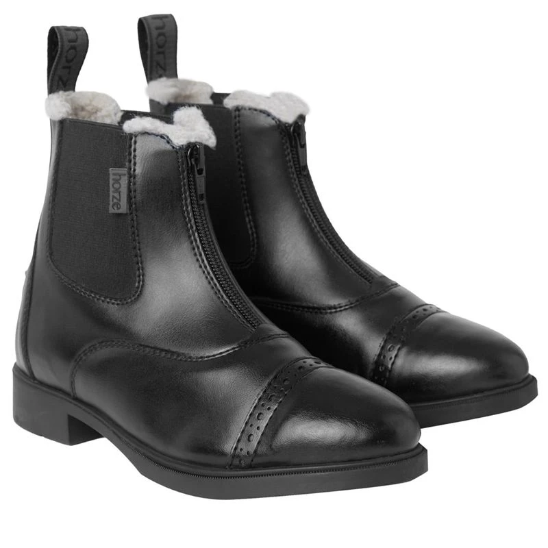 Horze Women's Wexford Paddock Winter Boots - Black 1 Horze Women's Wexford Paddock Winter Boots - Black