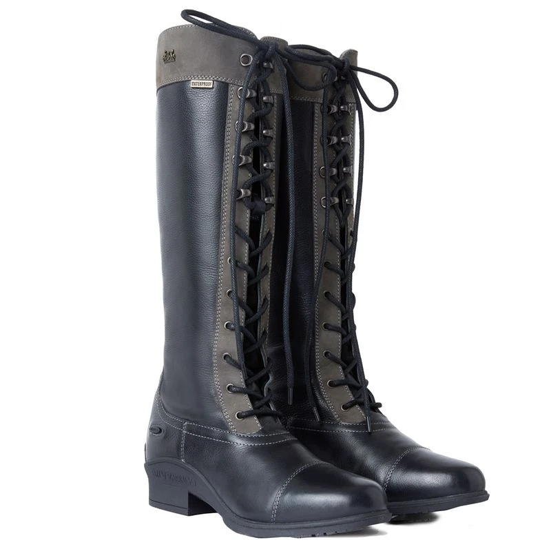 B Vertigo Cetus Waterproof Tall Boots - Black/Grey 1 B Vertigo Cetus Waterproof Tall Boots - Black/Grey