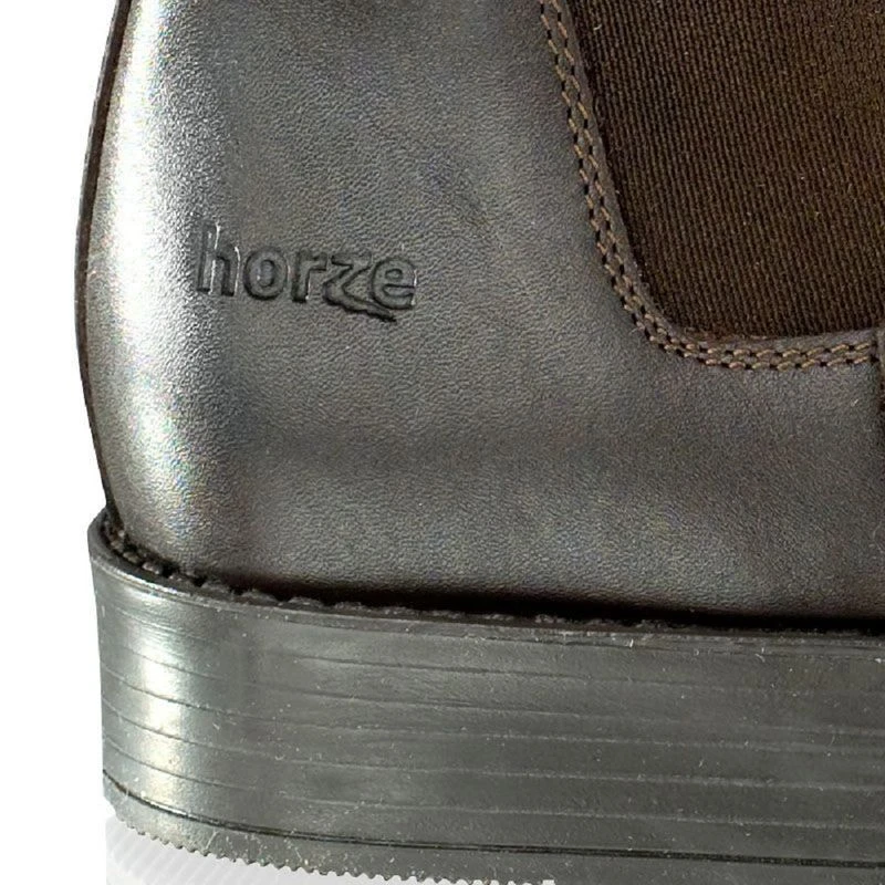 Horze Classic Leather Jodhpur Boots - Dark Brown 3 Horze Classic Leather Jodhpur Boots - Dark Brown - Image 3