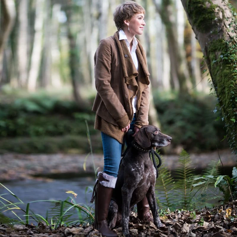 Tredstep Women's Shannon Fur H2O Country Boot - Mahogany 4 Tredstep Women's Shannon Fur H2O Country Boot - Mahogany - Image 4