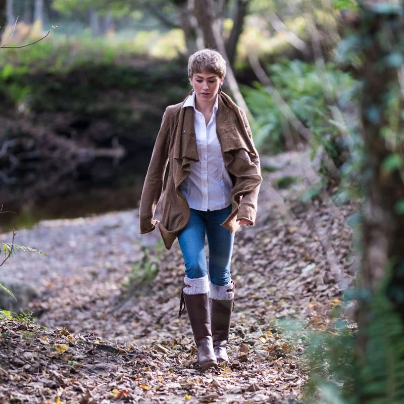 Tredstep Women's Shannon Fur H2O Country Boot - Mahogany 5 Tredstep Women's Shannon Fur H2O Country Boot - Mahogany - Image 5